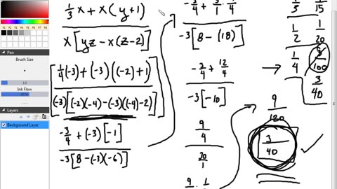 Algebra Part 1 Evaluating Expressions Part 9