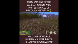 Brazil Protest Millions Of People Unified!! [Go Brazil]