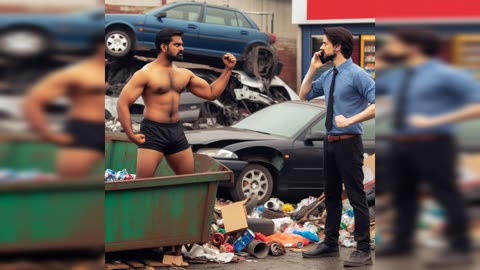 Dumpster Fight to Car Crash - Prank Call