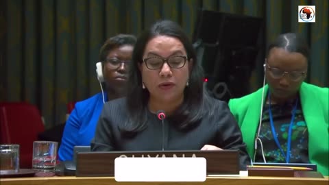 Guyana and Mozambique FEARLESSLY Calls Out Isr@el at LIVE UNSC Meeting.