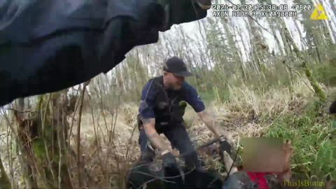 K9 Bronco tracks down burglary suspect hiding in mud to evade capture