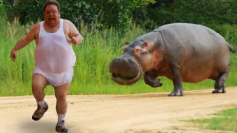 Animal Antics: Hilarious Encounters of Different Creatures Chasing and Scaring Humans