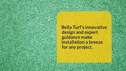 Bella Turf - Innovating with Excellence and Sustainability