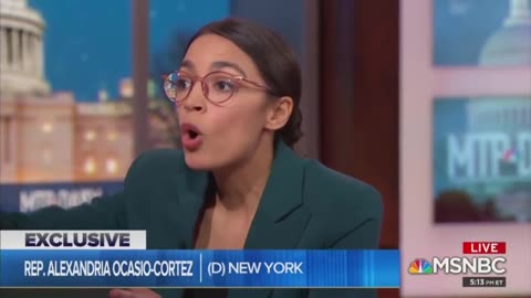 AOC aka Sandy Cortez yet again contradicts herself in under 12 hours