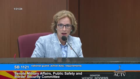 Arizona Senator Wendy Rogers Introduces SB1121 Defend The Guard Act