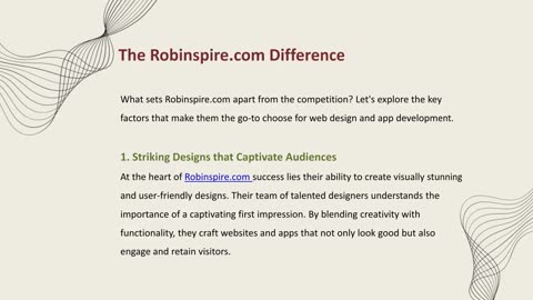 Unveiling the Pinnacle of Web Development: Robinspire - Your Trusted Partner in Chandigarh