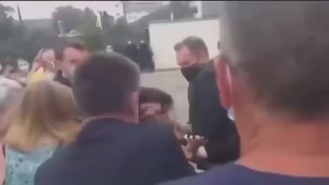 MACRON BITCH SLAPPED BY FRENCH CITIZEN...