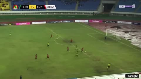 Ethiopia VS Egypt Football Highlight 2022 Goals and result AFCON qualifiers