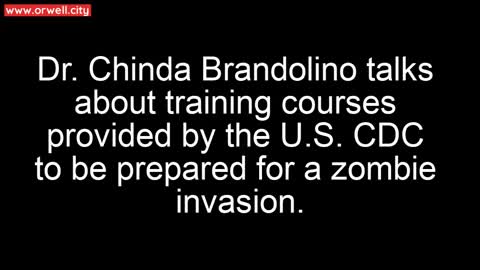 Dr. Chinda Brandolino on how the U.S. CDC prepares people for a zombie invasion