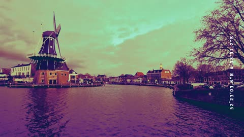 De Adriaan Windmill in Haarlem | Chill Lo-Fi Beats to Work and Study Boost Productivity