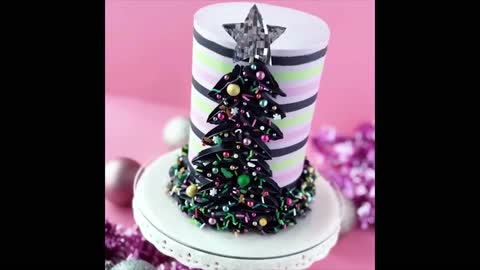 Christmas 2020👉How to Make Christmas Cake🎄Simple Christmas Cake Ideas🍓Christmas Cakes 🎁