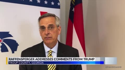 GA SOS Raffensperger Challenges Trump to Debate on 2020 Election - Won't Secure 2024 Election