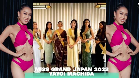 MISS GRAND JAPAN 2023 FUNNY MOMENT DURING THE CLOSED DOOR INTERVIEW OF MISS GRAND INTERNATIONAL 2023