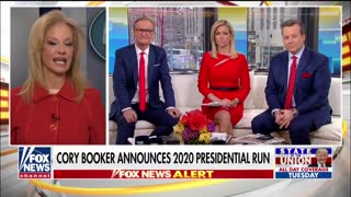 Kellyanne Conway mocks Cory Booker for 'sexist' presidential run