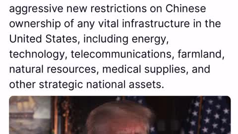 President Trump On How To Handle China "WHEN I AM PRESIDENT"