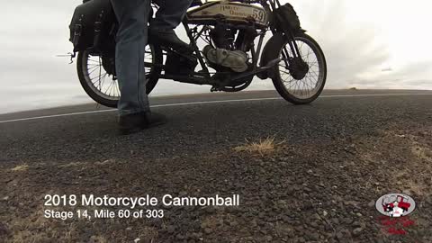 Mile 60 & Out of Gas - '16 Motorcycle Cannonball