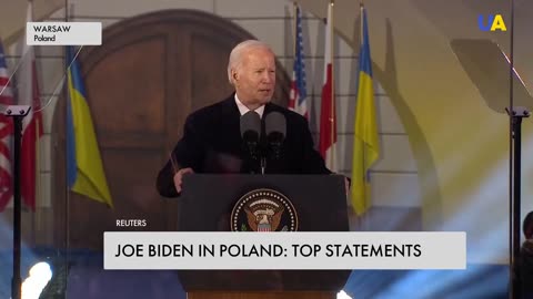 Biden in Warsaw – top statements of the US President