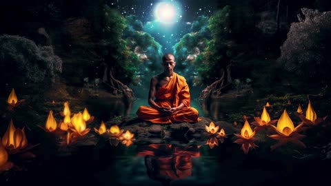Buddhist Meditation Music for Positive Energy: Buddhist Thai Monks Chanting Healing Mantra