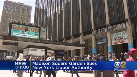 Madison Square Garden sues New York State Liquor Authority
