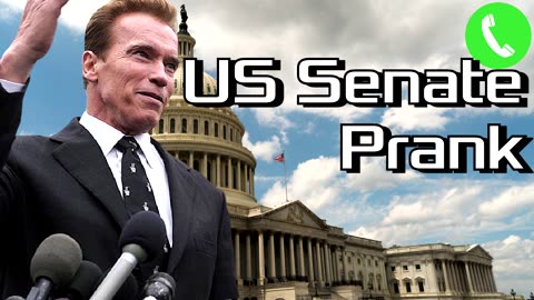 Arnold Calls US Senators - Prank Call