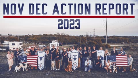 Patriot Front Action Report November, December 2023