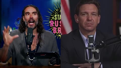 EXCLUSIVE FIRST LOOK: Russell Brand In Conversation with Ron DeSantis