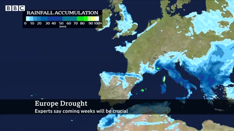 Dry winter sees drought across parts of Europe – BBC News