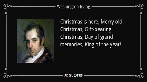 WASHINGTON IRVING REINVENTED CHRISTMAS IN AMERICA