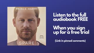 Spare Audiobook | Prince Harry The Duke of Sussex