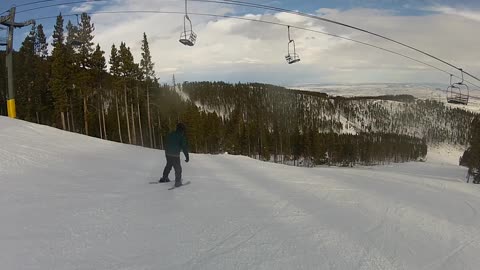 skiing Red Lodge Ski resort MT