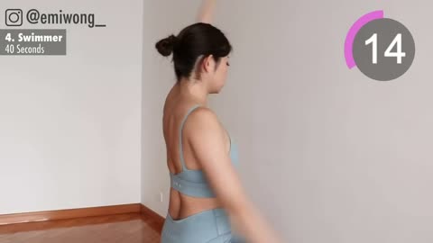 FIX & SLIM YOUR BACK + BETTER POSTURE in 10 minutes