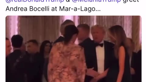 Andrea Bocelli at Mar-a-Lago