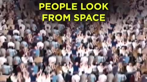 This is how 8 Billion People look from Space