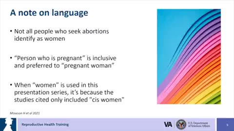VA says men can get pregnant: Leaked Footage
