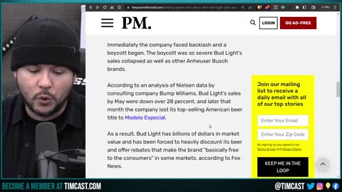 MASS LAYOFFS At Bud Light Bottling Plant, Anheuser Makes CRINGE GRUNT Commercial, Gets ROASTED