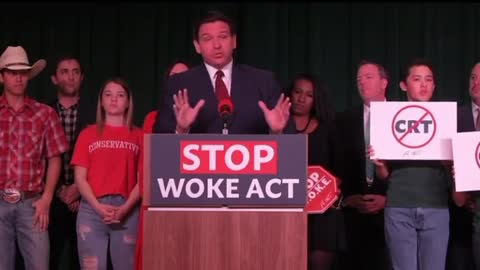 DeSantis Introduces The STOP WOKE ACT