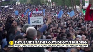 Albania Anti-Government Protesters Take to Streets in Triana - WION