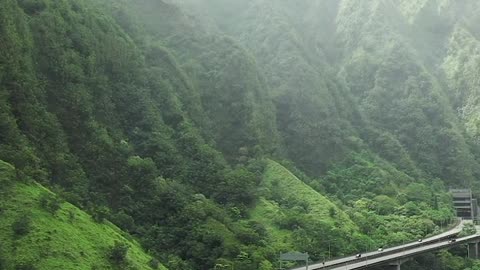 Stunning view of a high highway