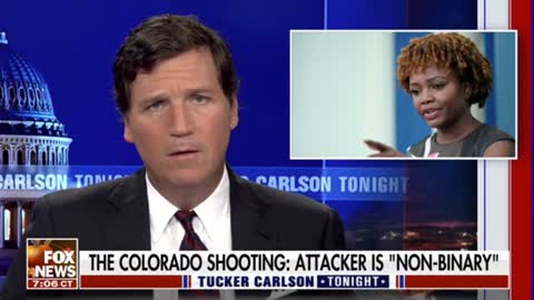 Tucker Carlson slams the left for lying about the details of the mass shooting in Colorado