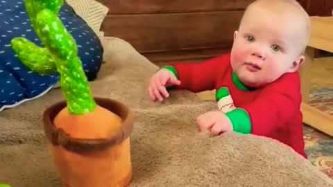 cute baby funny video 😍🤭
