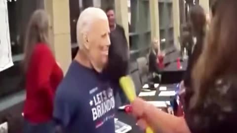 Kansas G.O.P. Event Punch and Kick Mannequin Wearing a Biden Mask