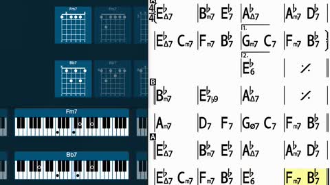 Misty - iReal Pro - Jazz Tutorial