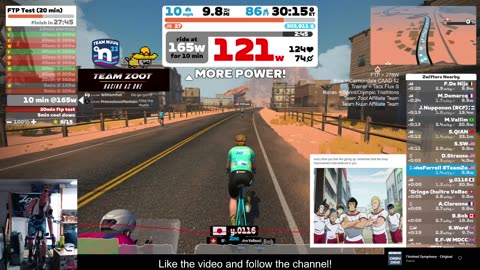 FBT Pain Cave - Zwift - FTP Test with New Trainer