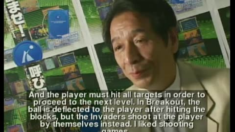 Tomihiro Nishikado Discusses His Creation: Space Invaders
