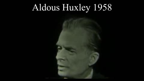 Aldous Huxley 1958