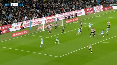 Man City 2-0 Newcastle FA Cup Extended Highlights Bernardo Goals send City to Wembley!