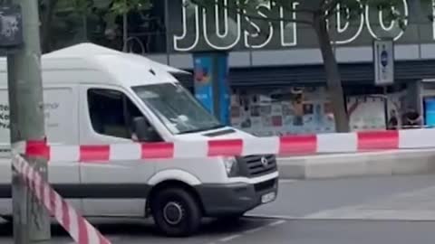 Car Ploughs ThroughCrowd in Berlin