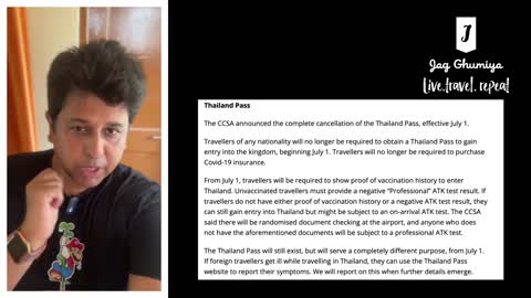 Thailand pass update today | Thailand Pass | Thailand News | Thai Visa | Breaking News