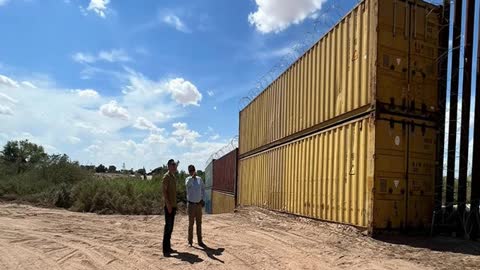 Federal Border Wall Replacing Arizona Container Wall Goes Up Next Week