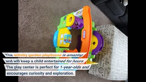 Watch Detailed Review: Little Tikes Activity Garden Playhouse for Babies, Infants and Toddlers...